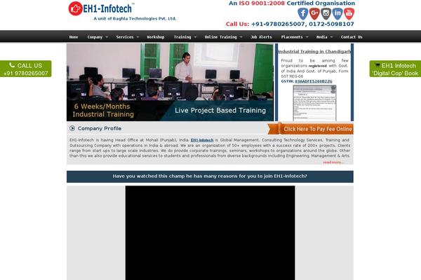 Site using Super RSS Reader plugin