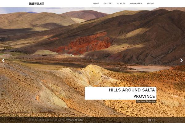 Titan theme site design template sample