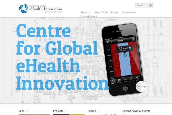 Ehealth theme site design template sample