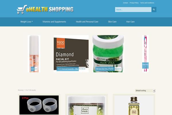 Store theme site design template sample