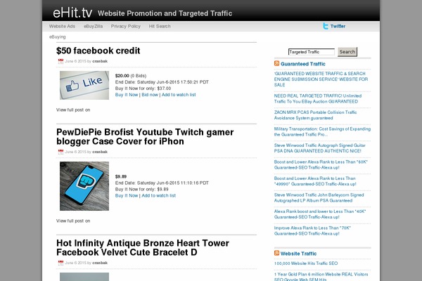 iTech theme site design template sample