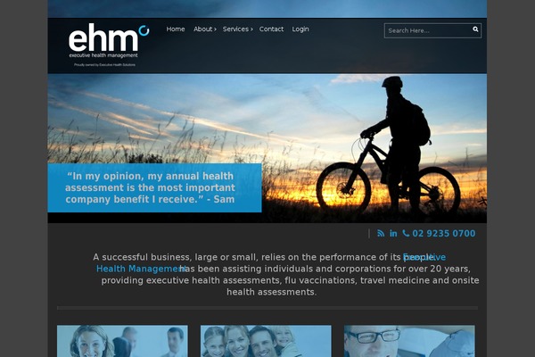 ehm.com.au site used Venturos