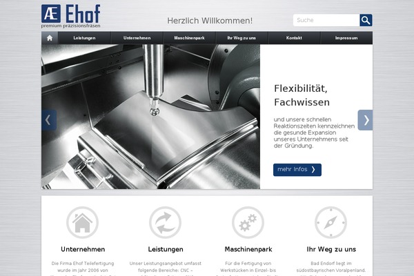 ehof.de site used uDesign