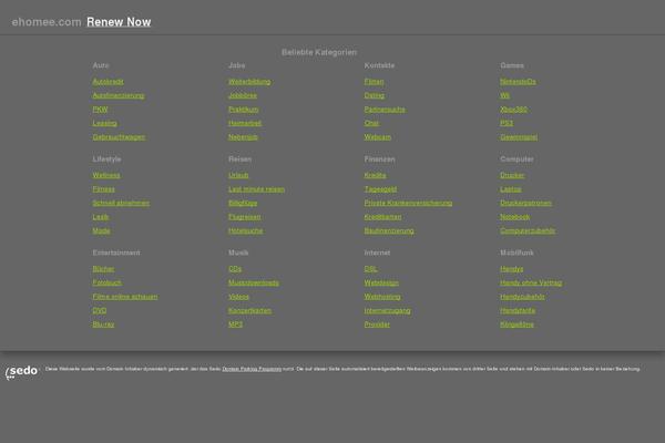Neoclassical theme site design template sample