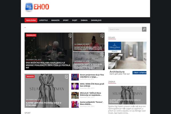 Today theme site design template sample