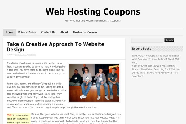 Rundown theme site design template sample