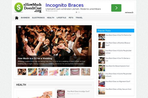 Site using Snax plugin