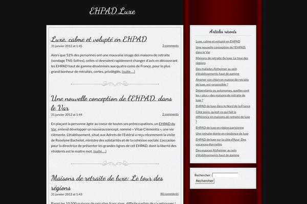 Luxury theme site design template sample