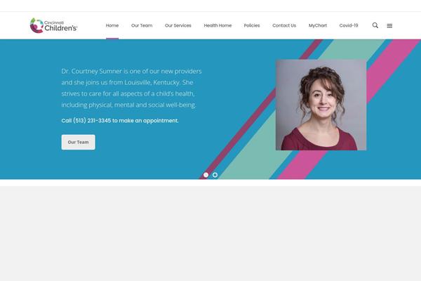 MediClinic theme site design template sample