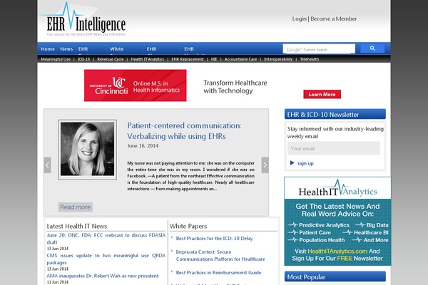 ehr WordPress theme, websites list used ehr theme ehr theme websites examples