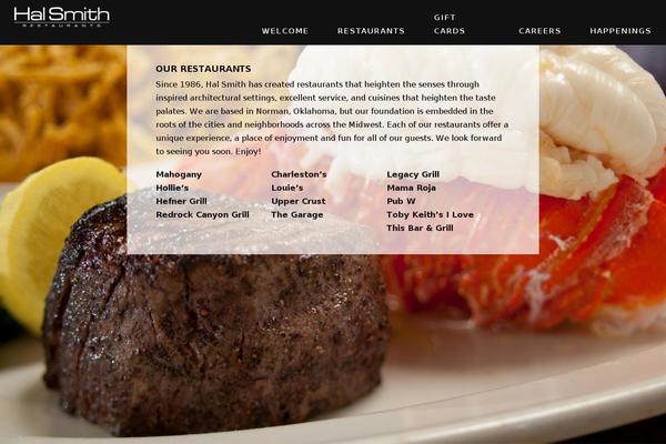 uppercrust theme websites examples