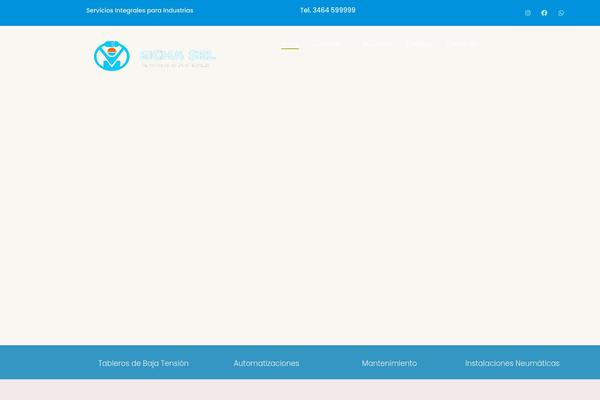Site using Elementor-sm-widgets plugin
