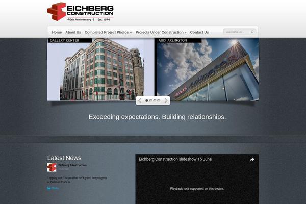 Deepfocus theme site design template sample