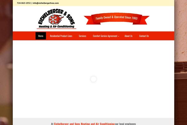 eichelbergerhvac.com site used Avada5-5