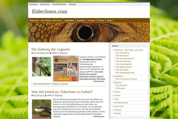 zeeMagazine theme site design template sample