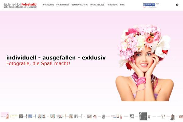 Core theme site design template sample