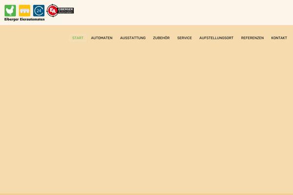 Blade theme site design template sample