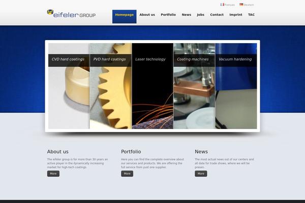 iNspiration theme site design template sample