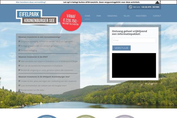 eifelparkkronenburgersee.nl site used Eurotheme