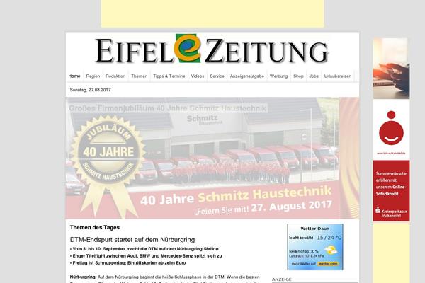 Bitz-child theme site design template sample