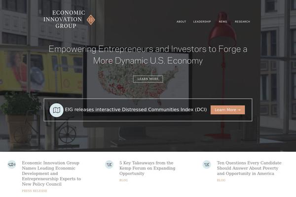 eig theme websites examples