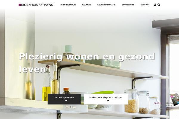 Vanguard theme site design template sample