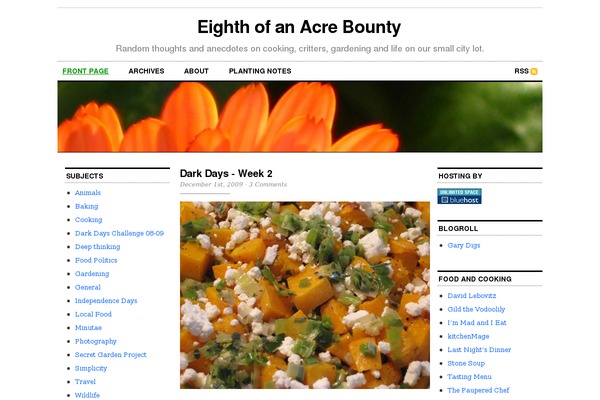 Cutline 3 Column Split theme site design template sample