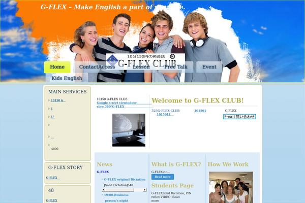 Color Magazine theme site design template sample