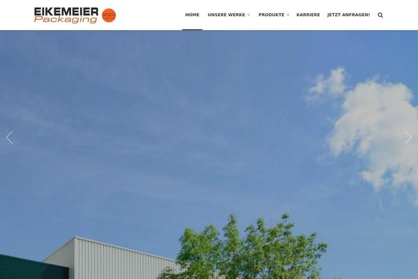Mobius-child theme site design template sample