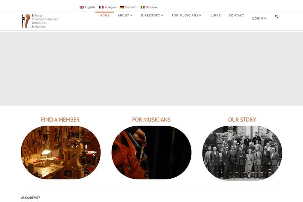 X Child theme site design template sample