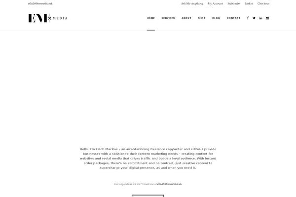 Dalton-child theme site design template sample