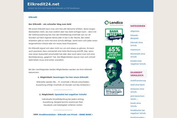 QuickPress theme site design template sample