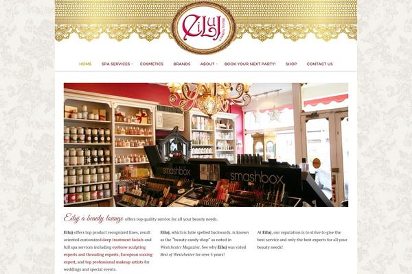 Geraldine theme site design template sample