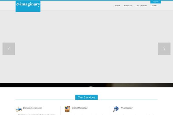 Megahost theme site design template sample