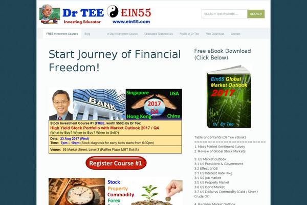 Focus theme site design template sample