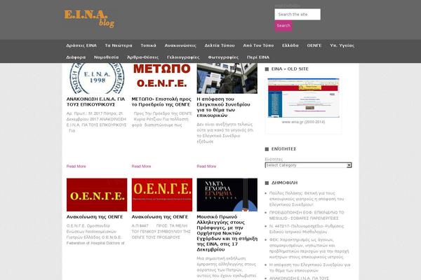 The Fox theme site design template sample
