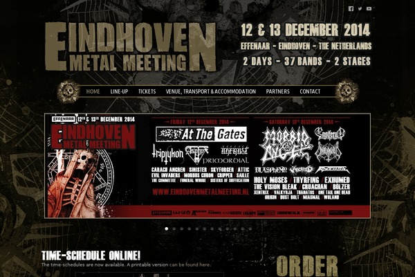 eindhovenmetalmeeting.nl site used Musicpro