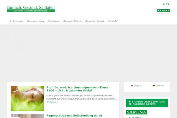 Genesis-sample theme site design template sample