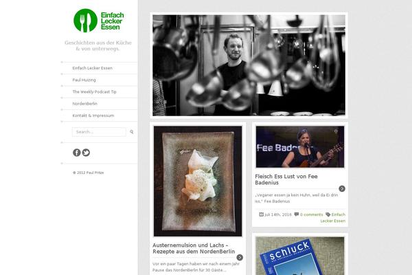 Endless theme site design template sample