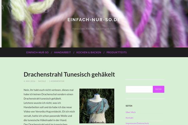 einfach-nur-so.de site used Hemingway