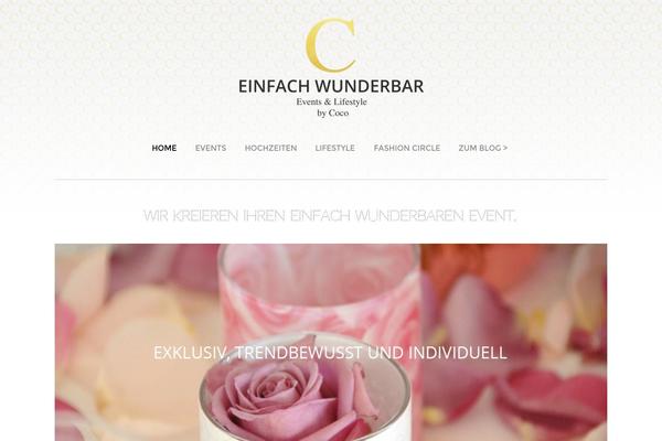 Themify Base theme site design template sample