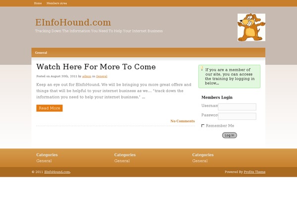 Profitstheme_11 theme site design template sample