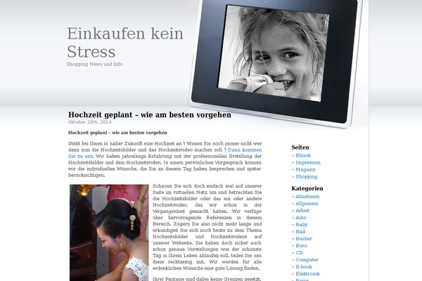 Esther theme site design template sample