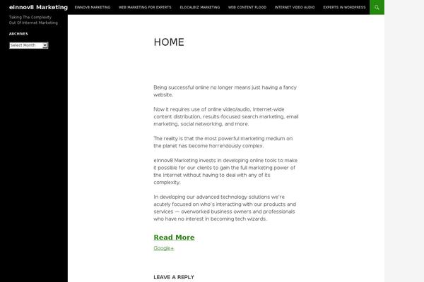 Site using Archives Calendar Widget plugin