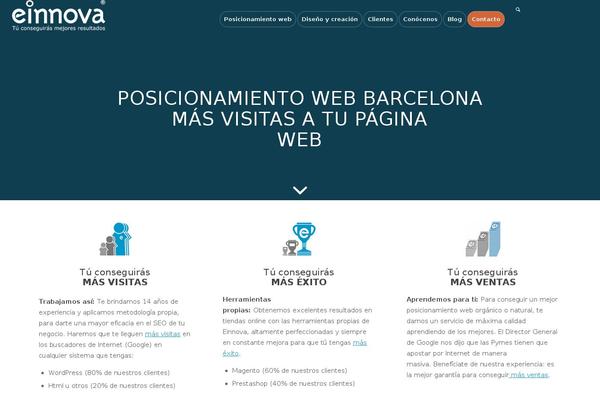 Enfold theme site design template sample