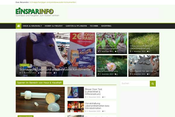 ColorMag theme site design template sample
