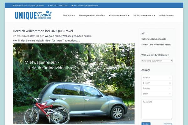 The7 theme site design template sample