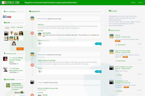 Site using Wp-custom-scrollbar plugin