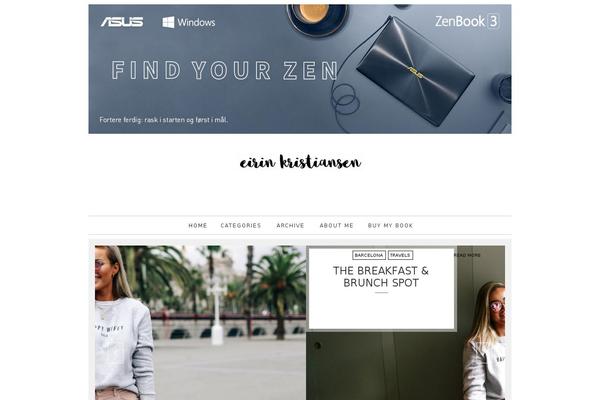 Madrid theme site design template sample