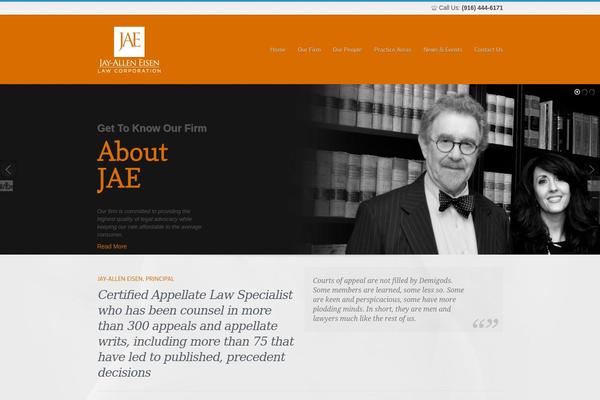 Progressio theme site design template sample